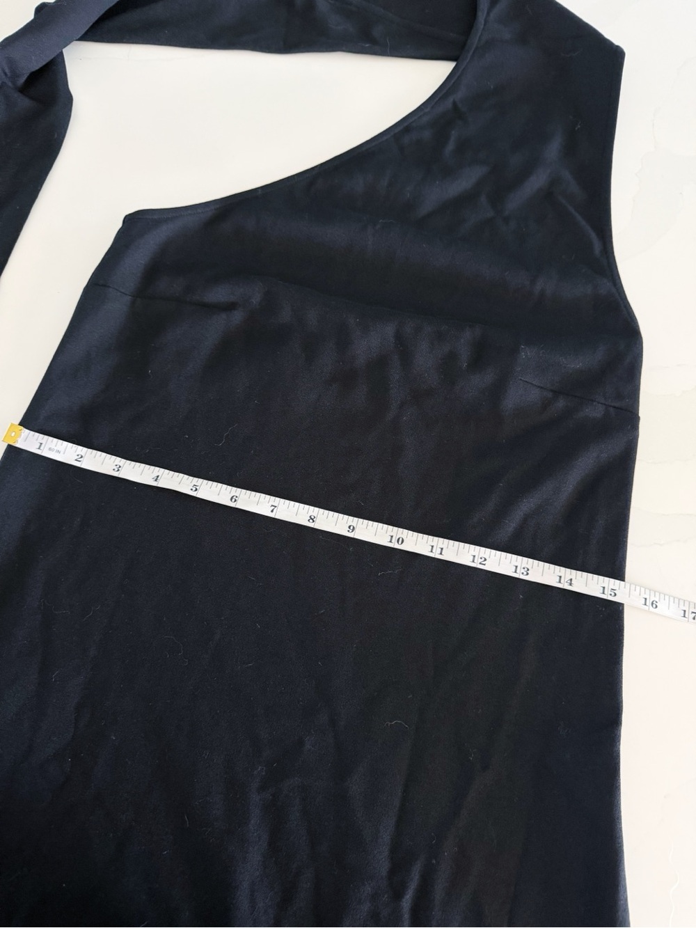 Marcella NYC Manhattan Black Open Back Slit Gown Sz L NEW - Picture 9 of 9